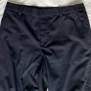UNIQLO EZY Navy Ankle Pants in size L